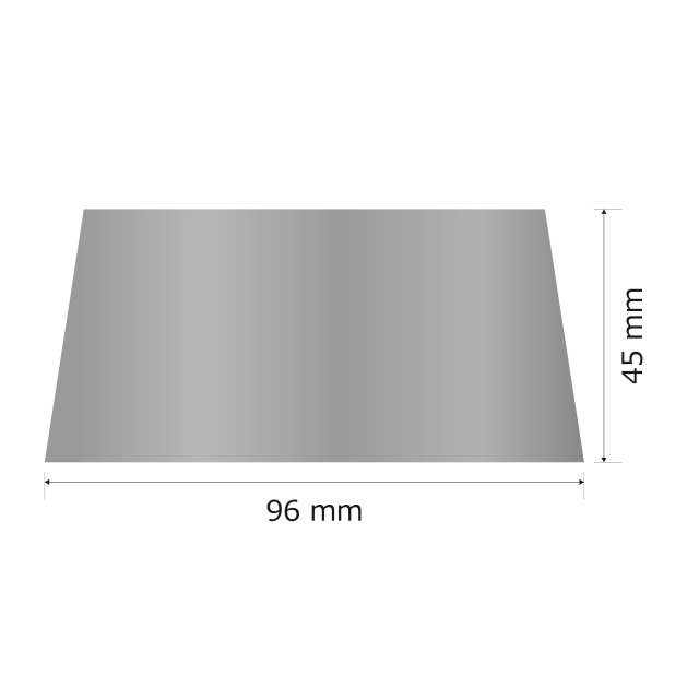 プレート単品（旧型番：Y-BSS1）【Y-BS1】高さ：4.5cm　幅：8.2cm《営業日13時までのご注文で翌々営業日出荷》　[BS 1]〈E〉