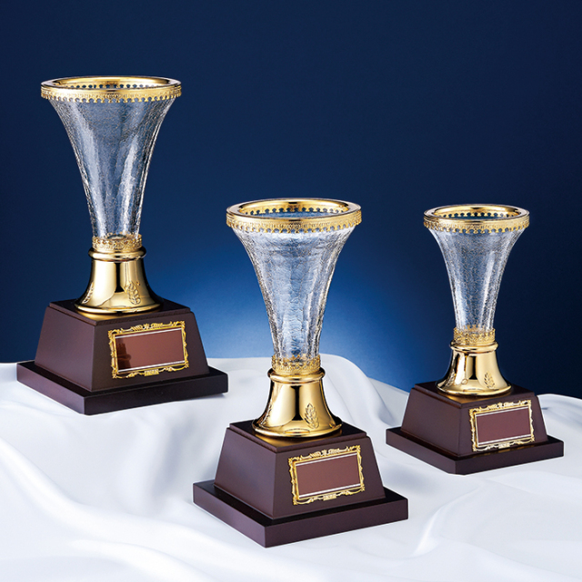 優勝カップ ガラス製 YC-4909 Bサイズ