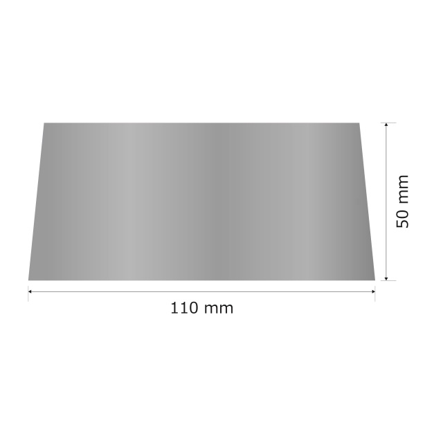 プレート単品（旧型番：Y-MSA93）【Y-MSH93】高さ：5.0cm　幅：10.0cm《営業日13時までのご注文で翌々営業日出荷》　[MSH 93]〈E〉