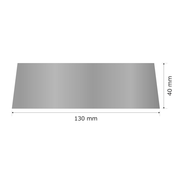 プレート単品（旧型番：Y-MSA94）【Y-MSH94】高さ：4.0cm　幅：12.0cm《営業日13時までのご注文で翌々営業日出荷》　[MSH 94]〈E〉