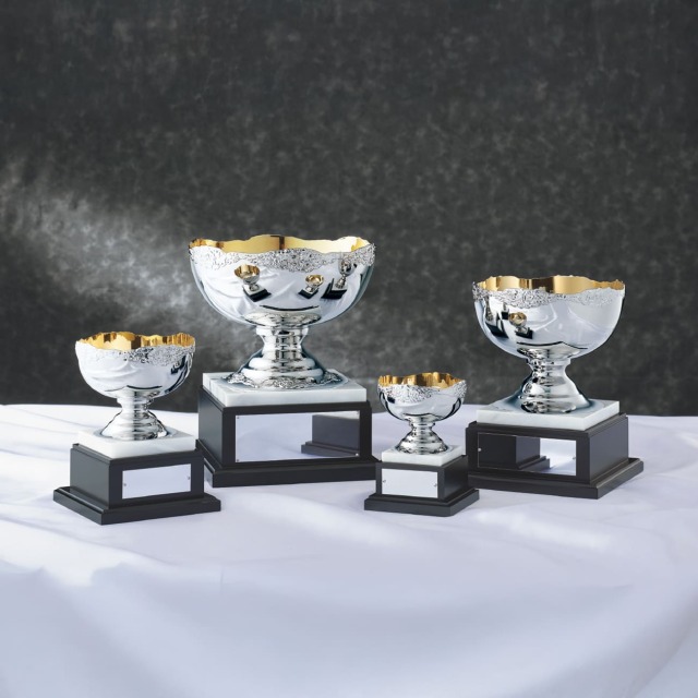 優勝カップ 金属製 NO-4129 Dサイズ