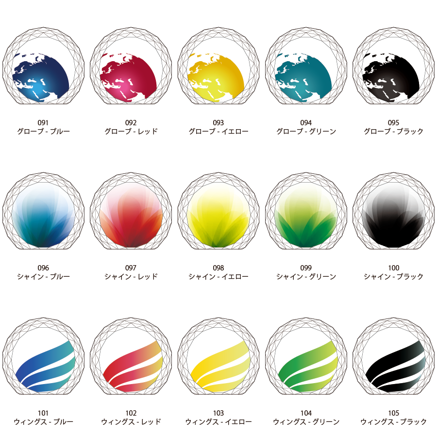 クリスタルトロフィー フルカラー印刷《XC-C-0111_Aサイズ》(高