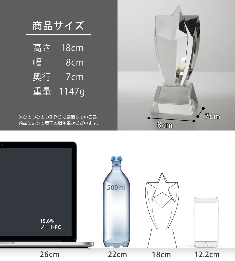 クリスタルトロフィー