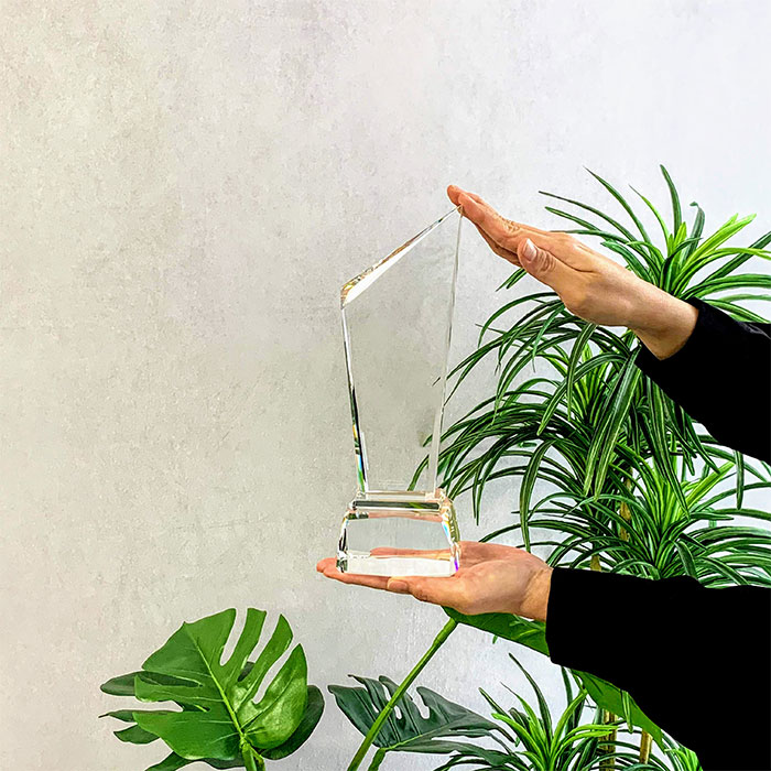 クリスタルトロフィー