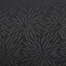 綸子　むじな菊　黒