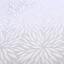 綸子　むじな菊　白