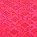 綸子　菊菱　赤