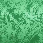 ベントや衣装に最適な光沢感のある素材　ポリエステルジャガード　炎の柄　緑