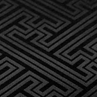 イベントや衣装に最適な光沢感のある素材　ポリエステルジャガード　紗綾形　黒