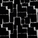 チュールブロックレース　黒