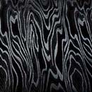 イベントや衣装に最適な光沢感のある素材　ポリエステルジャガード　モアレ　黒