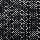 接結レースニット　ノルディックスノー　黒