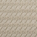 東レ　ジャガードニット　千鳥格子　グレージュ