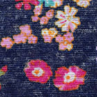 麻混ニットプリント生地