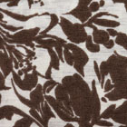 麻100％ニットプリント生地