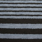 ストレッチボーダープリント生地　ブルーグレイ×黒《再値下げ》 【80cmパネル単位／3種ボーダーでトップス・チュニック・ワンピースに／ニット生地屋】　（p1996）