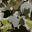 パワーネット　フラワープリント　ブラウン・カーキ・グレイなど