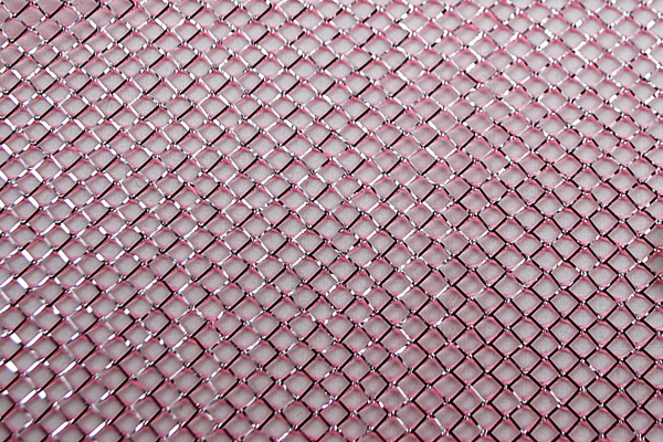 イベントや衣装に最適な光沢感のある素材　１ＷＡＹ　ラメネット　ピンク（蛍光ピンク）地にシルバー