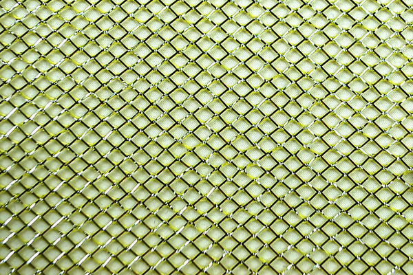 イベントや衣装に最適な光沢感のある素材　１ＷＡＹ　ラメネット　黄色地にシルバー