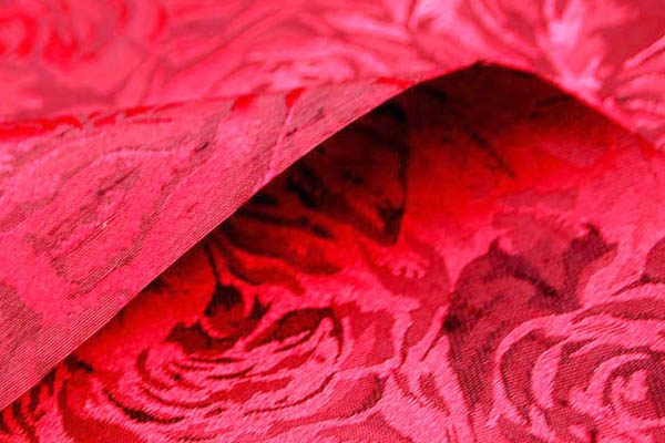 定価63800円新品未使用ローズサテンジャガードジャケットsizeXXL お花のアート！12本骨で丈夫！高級サテンジャガードの両面転写花柄傘