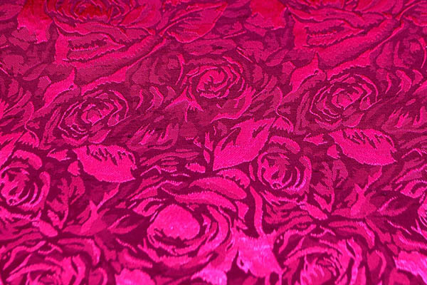 定価63800円新品未使用ローズサテンジャガードジャケットsizeXXL 期間限定10％OFF／ ジャガード生地 シャンブレーローズ （120101） 7