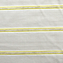 綿レーヨンリネンドビーボーダー 薄ベージュ地に黄色など