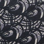 ポリエステル幾何柄プリントニット生地