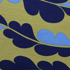 強撚コットンプリントニット生地