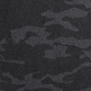 ハイテンションプリントニット　迷彩風　黒