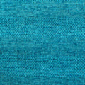強撚ジャガードボーダーニット　ターコイズブルー