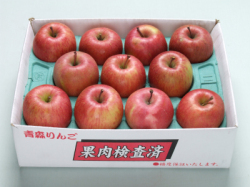 青森りんご葉とらずサンふじ糖度14【ちょっと訳あり】3キロ9から11玉