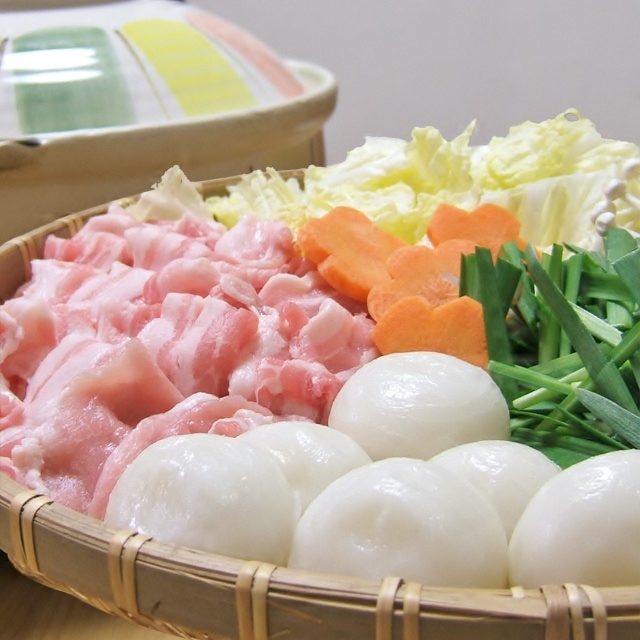杵つきまるこもち　鍋にもオススメ