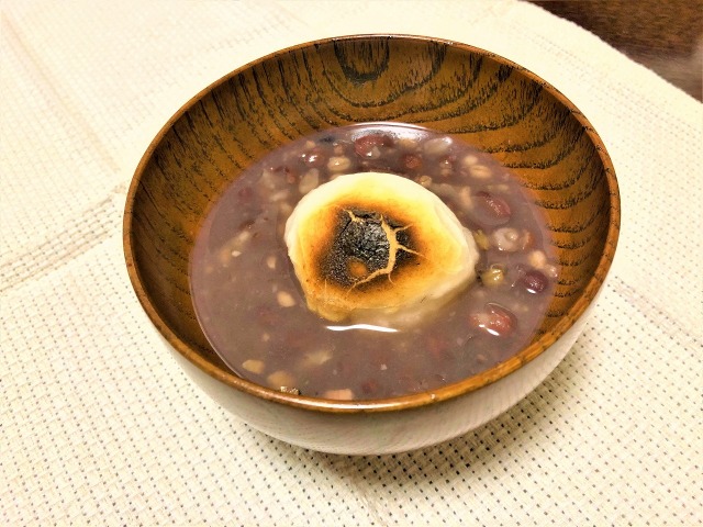 雑穀ぜんざい(もち無)レシピ2