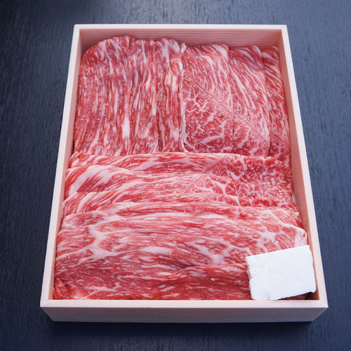 近江牛モモ（赤身）・バラ すき焼き