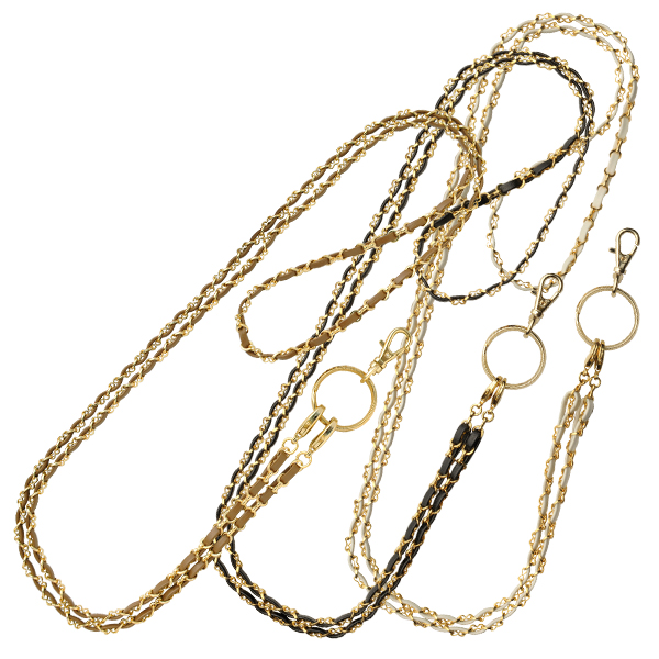 極小財布カスタム レザーチェーン ロング 財布の通販luxe リュクス