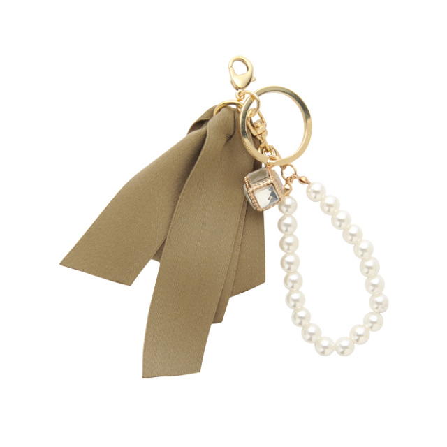 ラスイチ！パールリボンチャーム(大) パールリボンチャーム（キーケース・キーホルダー・チャーム