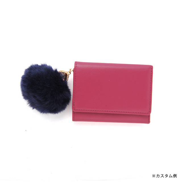 【美品半額】伊勢丹購入ラビットファーチャーム 55％OFF】【会員割引適用無し】ラビット ファー バイカラー