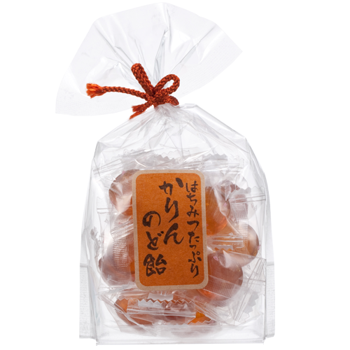 はちみつたっぷりかりんのど飴