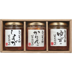 【箱代込】冬のはちみつ漬3個セット
