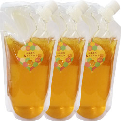 【定期購入】北海道産春のはちみつ袋入り　800g×3袋