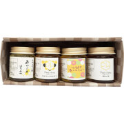 【送料込】　初めての方限定　はちみつ50ｇ味見セット【あかしやセット】（4本入り）　郵便振替・コンビニ払い不可
