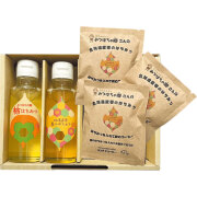 【送料・箱代込】蜂蜜紀行ブレイクタイム（ココチヤコーヒー3袋と春のはちみつ・柿はちみつ各140g）