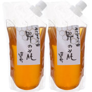 【定期購入】国産野の花蜂蜜袋入り　800g×2袋