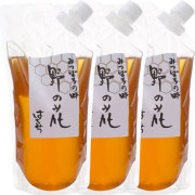 【定期購入】国産野の花蜂蜜袋入り　800gｘ3袋