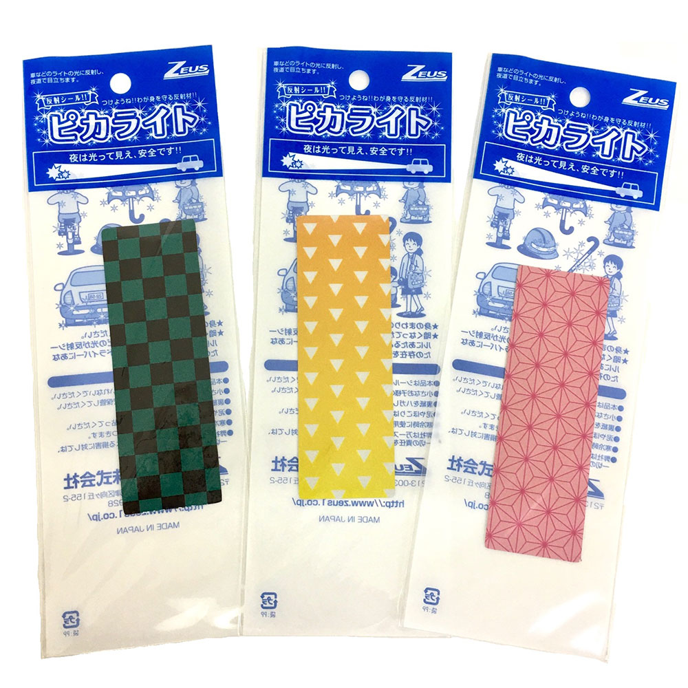 反射ステッカー大正和柄1