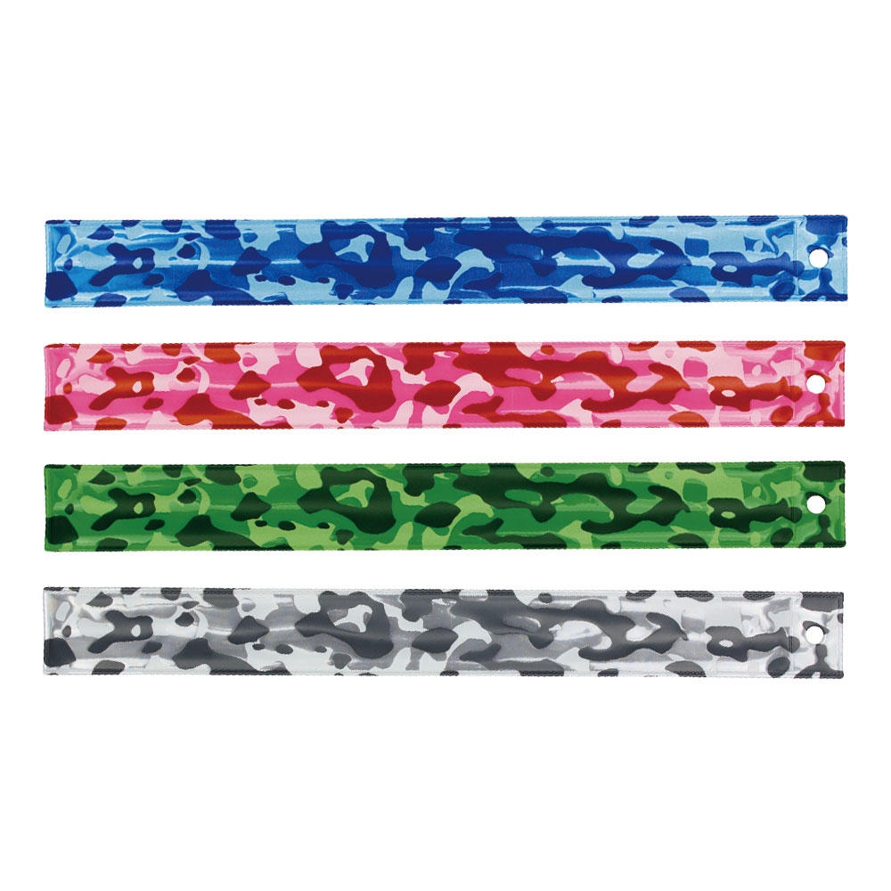 反射リストバンド 迷彩バンドの全色画像