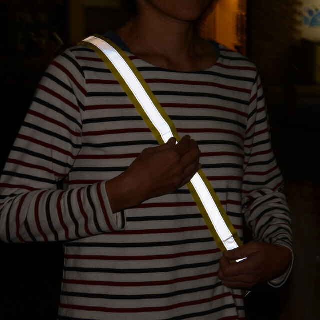 リーズナブル反射タスキ【サンエス通販】