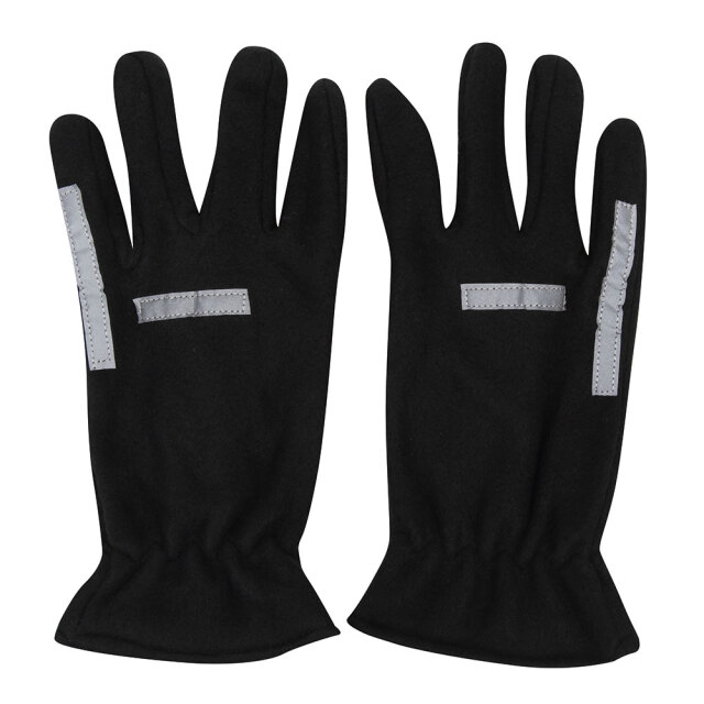 ブラックフリース手袋 | 反射付き手袋【サンエス通販】