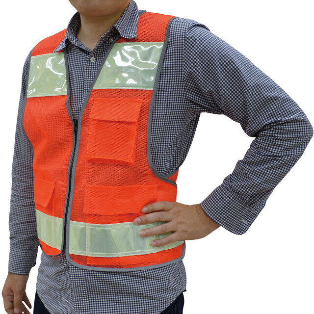 蓄光＆反射ワイドベスト4