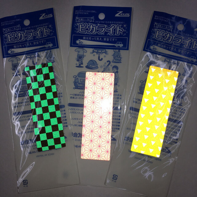 反射ステッカー大正和柄2